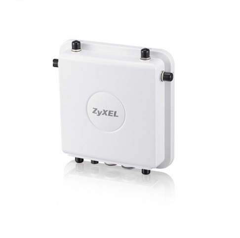 Точка доступа ZYXEL уличная WAC6553D-E, 802.11a/b/g/n/ac (2,4 и 5 ГГц), внешние N-type антенны 3x3 (отдельно), до 450+13 WAC6553D-E-EU0201F WAC6553D-E-EU0201F