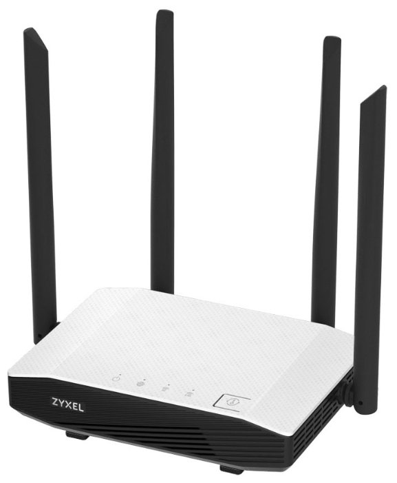 Маршрутизатор Zyxel NBG6615 Dual-Band Wireless Gigabit Router AC1200, AC Wave 2, MU-MIMO, 802.11a/b/g/n/ac (400+867 Mb/s), 1xWAN GE, 4xLAN GE  (w/o L2TP) NBG6615-EU0101F NBG6615-EU0101F #1