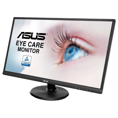 Монитор ASUS 23.8" VA LED, 1920x1080, 5ms, 250cd/m2, 178°/178°, 3000:1 (100Mln:1), D-Sub, HDMI, 75Hz, Tilt, Blue Light Filter & Flicker free, VESA, Black, 90LM02W5-B03370 3 years VA249HE VA249HE #3