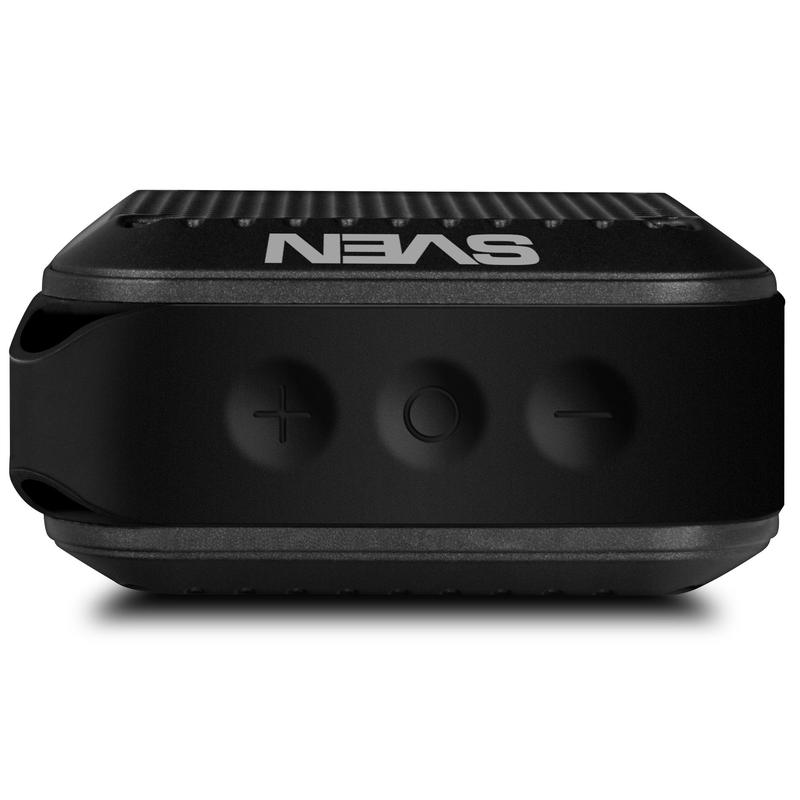 Портативная колонка Sven PS -88, черный (7 Вт, Waterproof (IPx7), TWS, Bluetooth, microSD, карабин, 1500мА*ч) SV-018474 SV-018474