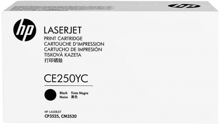 Тонер-картридж HP CE250YC Black для СLJ CM3530/CP3525 Contract (12000 стр) CE250YC CE250YC