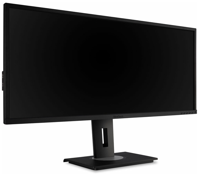 Монитор ViewSonic 34"  VA LED, 3440x1440, 5ms, 300cd/m2, 178°/178°, 3000:1, 50Mln:1, 2*HDMI, DP, Mini DP, USB-Hub, 100Hz, колонки, HAS, Swivel, Tilt, VESA, Black VG3448 VG3448 #5