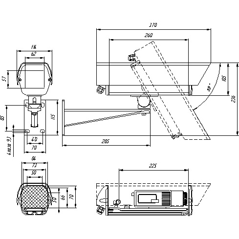 Термобокс для видеокамеры WIZEBOX со встроенным блоком питания Fresh 260 220В Fresh 260 #2