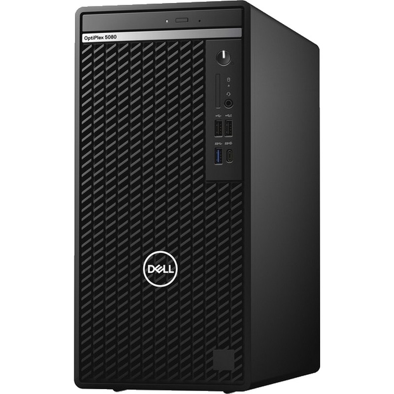Компьютер Dell Optiplex 5080 MT Intel Core i7 10700(2.9GHz)/16(2*8)GB/SSD 256GB/UHD 630/DVD-RW/Key+Mice/3y NBD/Win 10 Pro/TPM 5080-6383 5080-6383