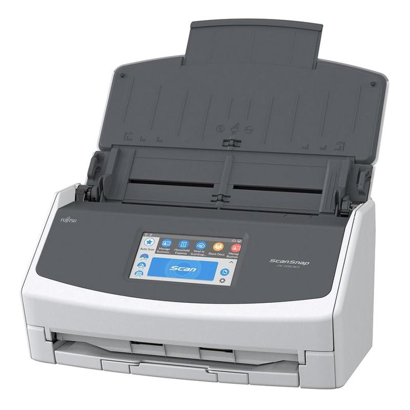 Сканер Fujitsu ScanSnap iX1500, Document scanner, A4, duplex, 30 ppm, ADF 50, TouchScreen, WiFi, USB 3.1 PA03770-B001 PA03770-B001