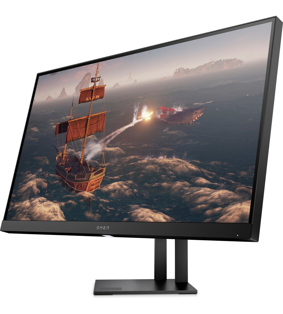 Монитор HP 27" OMEN Monitor 2560x1440, IPS, 16:9, 350 cd/m2, 1000:1, 1ms, 170°/160°, DP, HDMI, USB 3.0х3, FreeSync, 165 Hz, tilt, height, Black 8AC94AA 8AC94AA