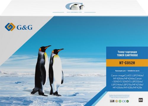 Тонер-картридж G&G для Canon i-SENSYS LBP212/214/215 MF421/424/426/428/429 (9000 стр) NT-C052H NT-C052H