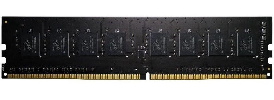 Модуль памяти 8GB GeIL DDR4 2400 DIMM (GN48GB2400C16S) 1.2V, Non-ECC, CL16, Bulk GN48GB2400C16S