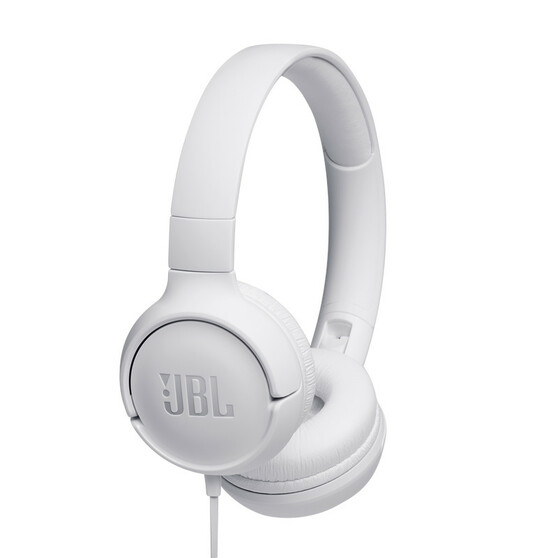 Наушники с микрофоном JBL накладные T500 1.187м белый проводные (оголовье) JBLT500WHT JBLT500WHT #3