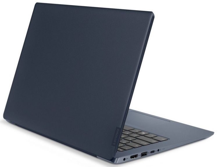Ноутбук Lenovo IdeaPad 330s-14IKB 14"(1920x1080 IPS)/Intel Core i5 8250U(1.6Ghz)/6144Mb/256SSDGb/noDVD/Int:Intel UHD Graphics 620/Cam/BT/WiFi/52WHr/war 1y/1.6kg/blue/W10 + 65W 81F4004XRU 81F4004XRU