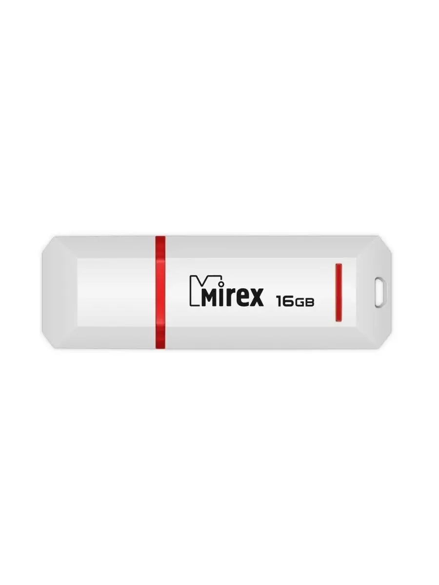 Флеш накопитель Mirex 13600-FMUKWH16 16GB,Knight,USB 2.0,белый 13600-FMUKWH16 13600-FMUKWH16