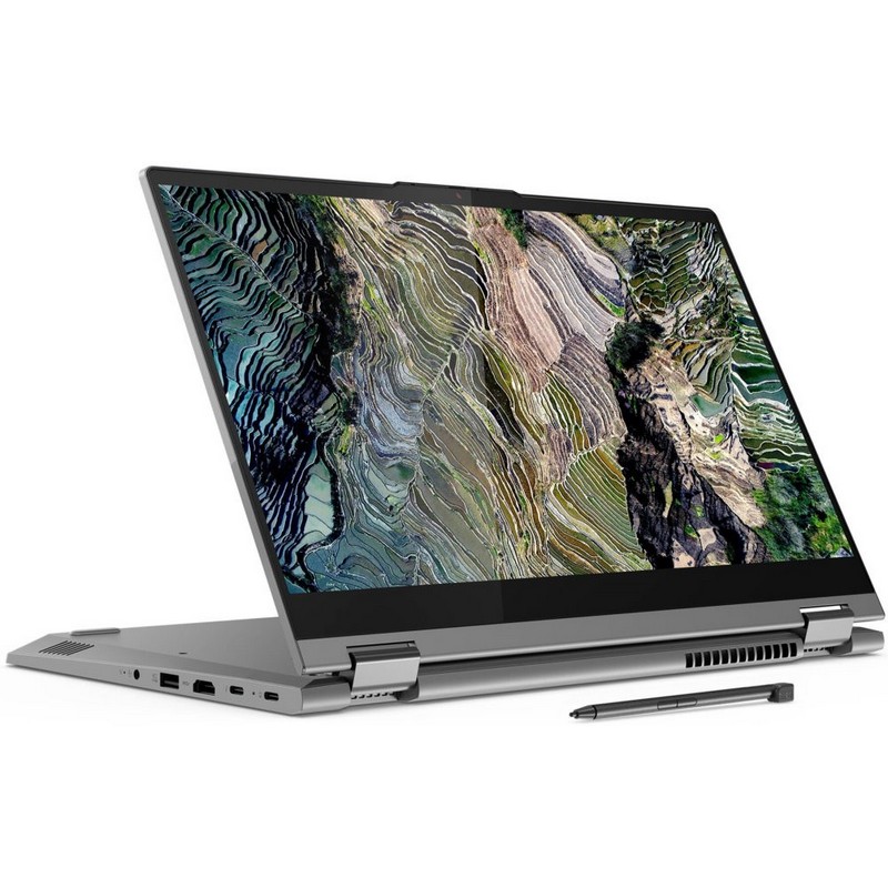 Ноутбук Lenovo ThinkBook 14s Yoga ITL 14.0FHD_GL_300N_MT_N_SRGB /CORE_I5-1135G7_2.4G_4C_MB /NONE,8GB(4X16GX16)_DDR4_3200 /256GB_SSD_M.2_2242_G3_TLC / /INTEGRATED_GRAPHICS /WLAN_2X2AX+BT /FPR /720P_HD_CAMERA_WITH_ARRAY_MIC /4CELL_60WH_INTERNAL /1xThun 20WE0002RU