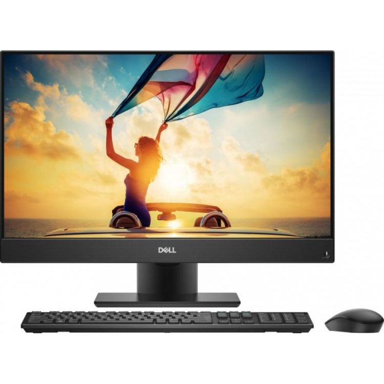 Моноблок Dell Inspiron 5477 23.8" Full HD i5 8400T (1.7)/8Gb/1Tb 7.2k/SSD128Gb/GTX1050 4Gb/Windows 10 Home/GbitEth/WiFi/BT/180W/клавиатура/мышь/Cam/черный 1920x1080 5477-6535 5477-6535