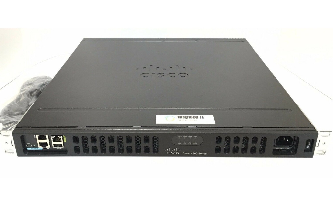 Маршрутизатор Cisco ISR 4331 UC Bundle, PVDM4-32, UC License, CUBEE10   ISR4331R-V/K9 ISR4331R-V/K9
