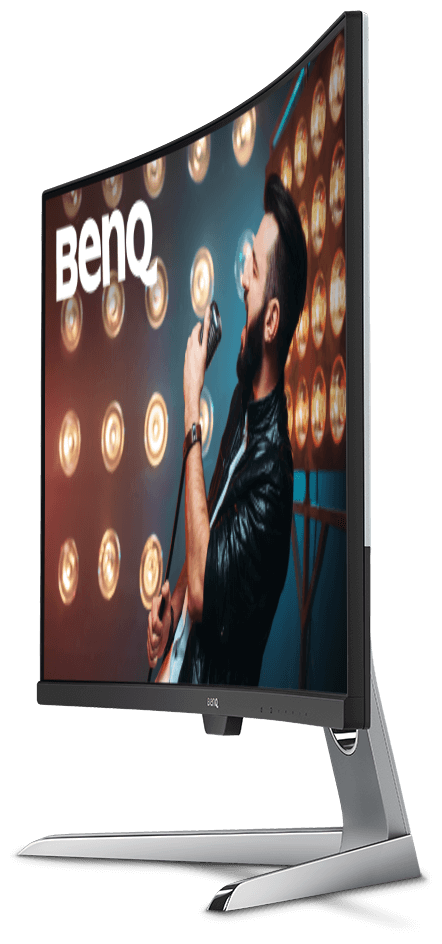 Монитор BenQ 31,5" EX3203R VA LED, изогнутый 2560x1440 4ms 400cd/m2 20M:1 178°/178° HDMI DP1.2 2*USB 3.0 Tilt HAS Grey 9H.LGWLA.TSE 9H.LGWLA.TSE