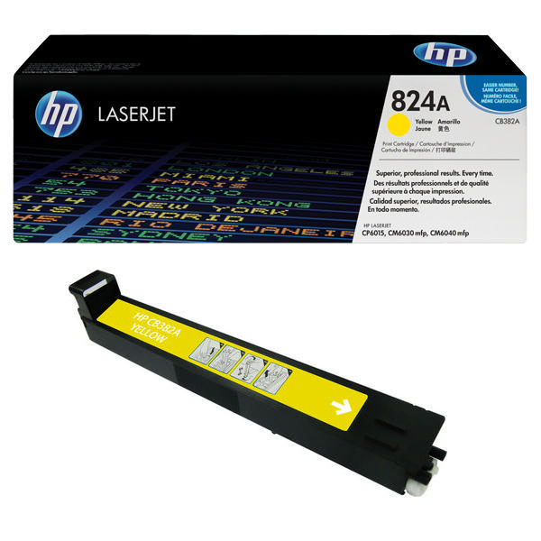 Тонер-картридж HP 824A Yellow для CLJ CP6015/CM6030mfp/CM6040mfp Contract (31000 стр) CB382YC CB382YC #5