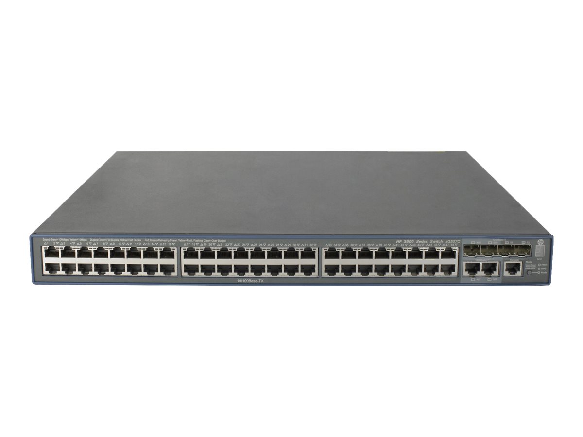 Коммутатор HPE 3600 48 PoE+ v2 EI Switch JG302C JG302C #2