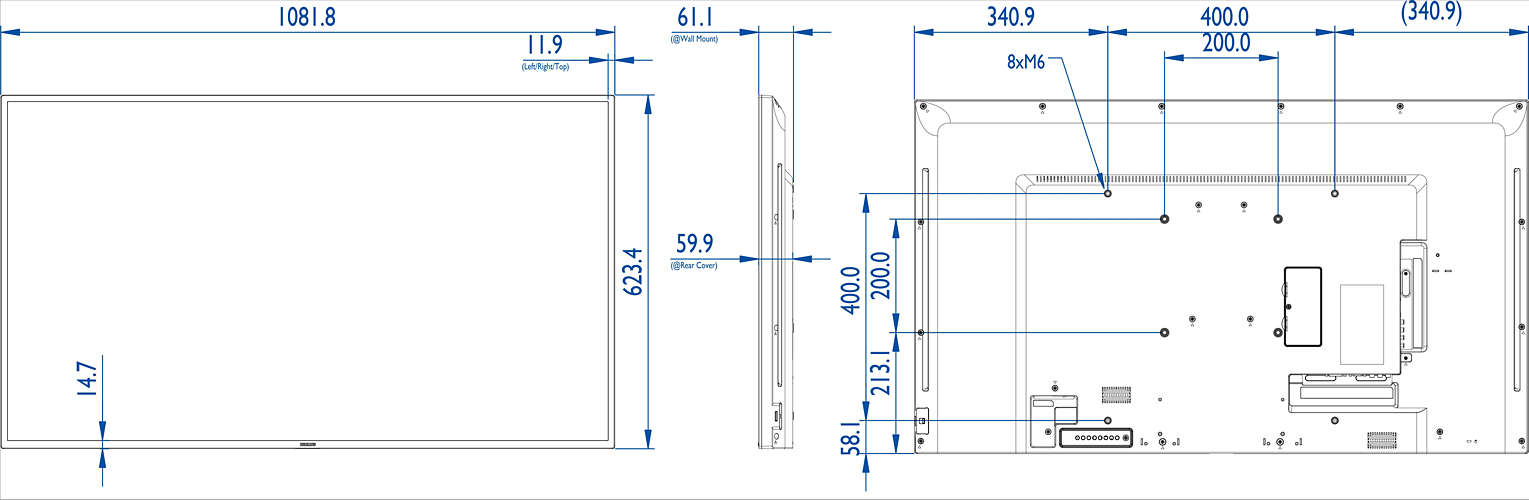 Профессиональная панель Panasonic TH-55LF8W 55" TH-55LF8W TH-55LF8W #1