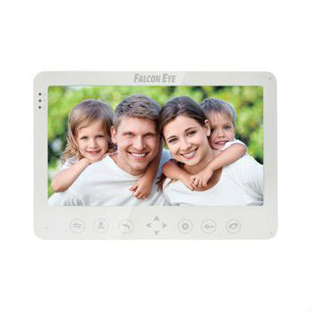 Видеодомофон Falcon Eye FE-101M цветной, сенсорные кнопки, 10 дюймов Возможности подключения: 2 вызывные панели, 2 камеры, до 4 мониторов в системе FE-101M FE-101M