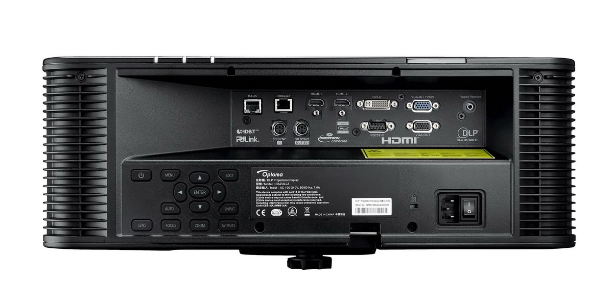Проектор Optoma ZU660e лазерный (без объектива) DLP,WUXGA(1920*1200),6000 ANSI Lm; 100 000:1; IP5X; VGA In x1; HDMIx2; DVI-D x1;HDBaseT; 3D-Sync In;VGA Out x1; 3D Sync Out x1; Remote; RS232; RJ45; PJLink; 36dB (Eco);черный E1P1A0KBE1Z1 E1P1A0KBE1Z1