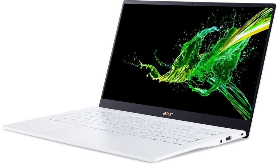 Ноутбук Acer Swift 5 SF514-54-76TP Core i7 1065G7 8Gb SSD512Gb Intel UHD Graphics 14" IPS FHD (1920x1080) Windows 10 white WiFi BT Cam NX.AHHER.002 NX.AHHER.002