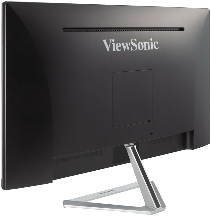 Монитор ViewSonic 27"  IPS LED, 3840x2160, 350 cd/m2, 4ms, 1300:1, 80Mln:1, 178°/178°, 2*HDMI, DP, колонки, Headphone Out, Frameless, Tilt, VESA, Silver Black VX2776-4K-MHD VX2776-4K-MHD