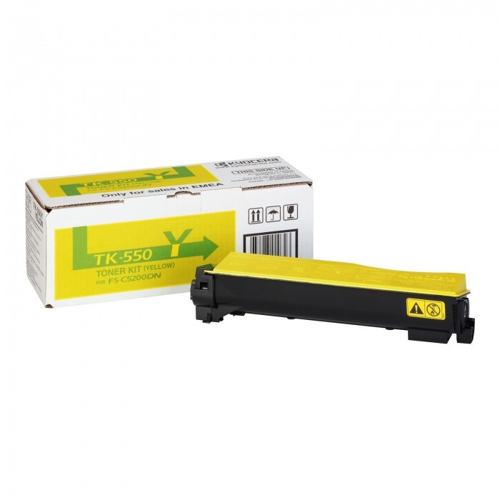 Картридж Kyocera TK-550Y для FS-C5200DN Yellow 1T02HMAEU0 1T02HMAEU0