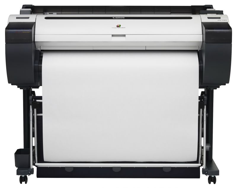 Плоттер Canon iPF785 36"/914mm, 5 colors(макс.объём-300мл), 2400x1200dpi, 32Gb (256Mb), HDD 320Gb, HP-GL/2, полистовая подача, верхняя загрузка рулона, СТЕНД, USB/LAN 8966B003 8966B003