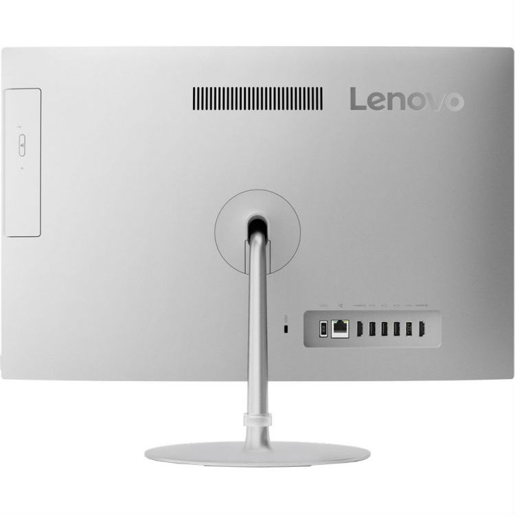 Моноблок Lenovo IdeaCentre AIO 520-24IKU   23.8"(1920x1080)/Intel Core i3 6006U(2Ghz)/4096Mb/1000Gb/DVDrw/Ext:AMD Radeon 530(2048Mb)/BT/WiFi/war 1y/6.17kg/silv F0D200DERK F0D200DERK