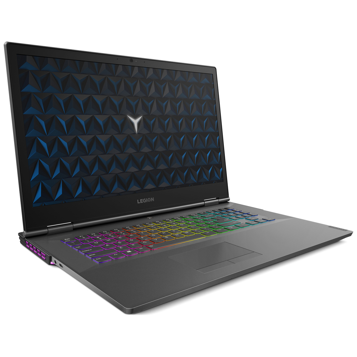 Ноутбук Lenovo Legion Y740-17IRH Core i7 9750H/16Gb/1Tb/SSD128Gb/nVidia GeForce GTX 1660 Ti 6Gb/17.3"/IPS/FHD (1920x1080)/Windows 10/black/WiFi/BT/Cam  81UG000QRU 81UG000QRU