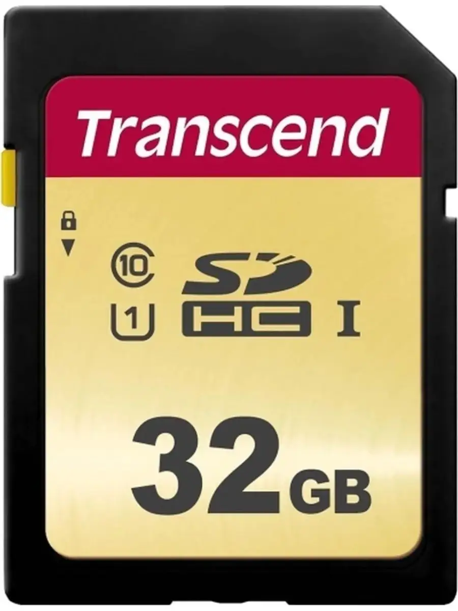 Карта памяти Transcend TS32GSDC500S 32GB,SDHC,UHS-I,U1 TS32GSDC500S TS32GSDC500S #1