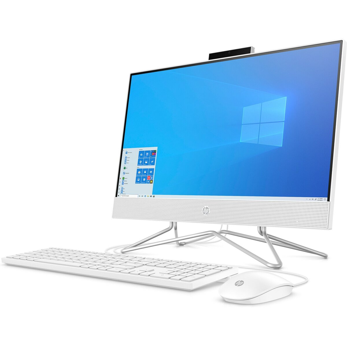 Моноблок HP 24-df0015ur NT 23.8" FHD(1920x1080) AMD Athlon 3050U, 4GB DDR4 2400 (1x4GB), HDD 1Tb, AMD Integrated Graphics, noDVD, kbd&mouse wired, HD Webcam, Snow White, Win10, 1Y Wty 14P86EA 14P86EA