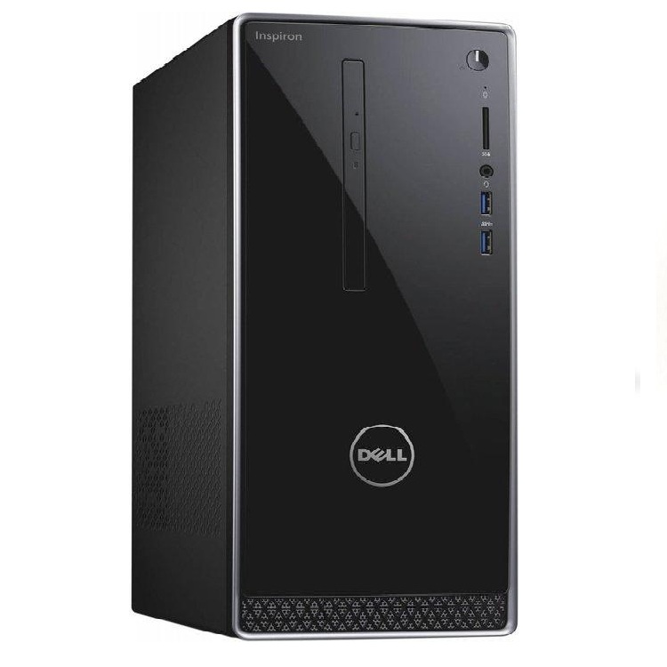 Персональный компьютер Dell Inspiron 3668 Core inspiron 3668 MT, Core i7 7700, 12Gb, 1Tb, GTX1050 2Gb, DVD-RW, Wi-Fi, Kb + M, Win 10, Серый 3668-2254 3668-2254