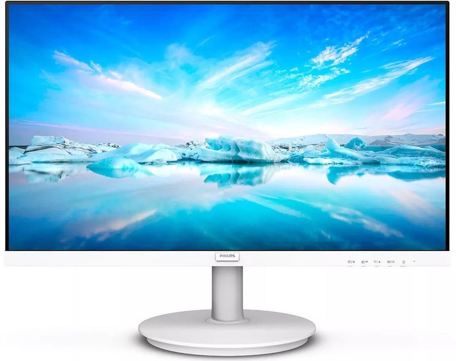 Монитор Philips V Line 23.8" белый IPS LED 16:9 HDMI M/M матовая 250cd 178гр/178гр 1920x1080 75Hz VGA FHD 241V8AW 241V8AW