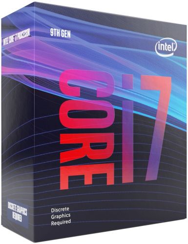 Процессор Intel  CPU Core i7-9700F (3.0GHz/12MB/8 cores) LGA1151 BOX, TDP 65W, max 128Gb DDR4-2466 BX80684I79700F BX80684I79700F