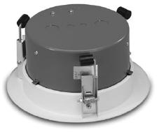 Акустическая система BOSCH LBC3086/41 потолочный громкоговоритель,  9/6 Вт, 100В, круглый, метал.решетка, на защелках, EVAC F01U505983 F01U505983