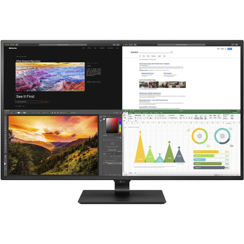 Монитор LG 43" UltraFine 43UN700-B черный IPS LED 16:9 HDMI M/M матовая 400cd 178гр/178гр 3840x2160 DisplayPort Ultra HD USB 17.5кг 43UN700-B.ARUZ 43UN700-B.ARUZ