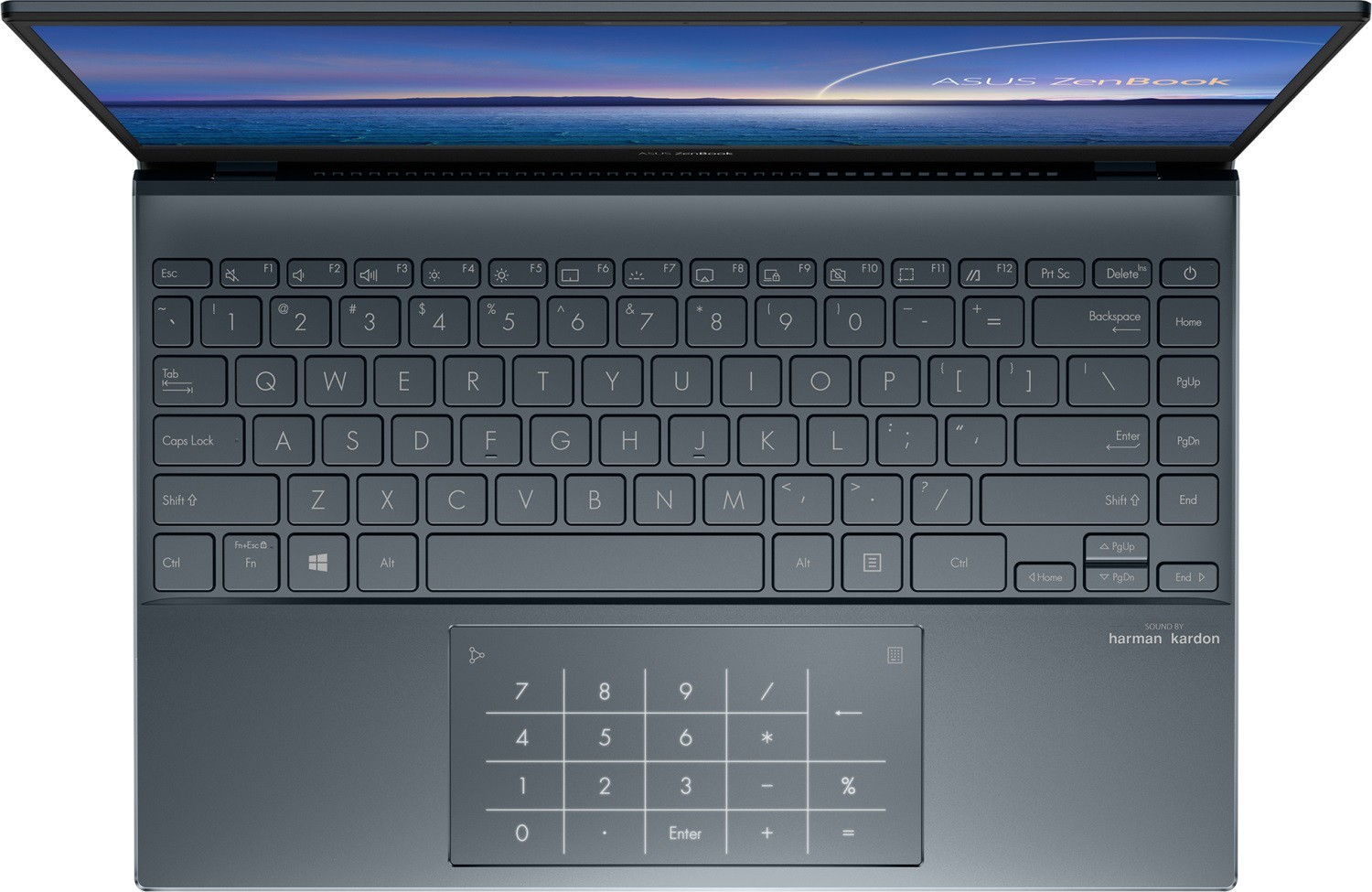 Ноутбук ASUS Zenbook UX425EA-KI363T Core i5 1135G7/16Gb/SSD512Gb/Intel Iris Xe graphics/14"/IPS/FHD (1920x1080)/Windows 10/grey/WiFi/BT/Cam 90NB0SM1-M13100 90NB0SM1-M13100