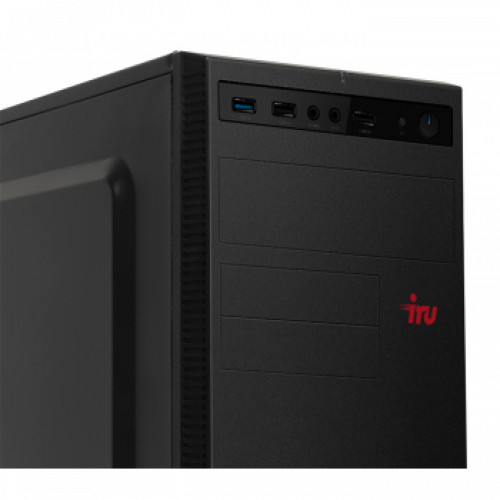 Персональный компьютер iRU Home 320 MT A10 8770 Pro (3.5) 8Gb SSD240Gb R7 Windows 10 Home Single Language 64 GbitEth 400W черный 1638987 1638987