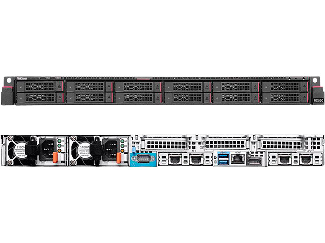 Сервер Lenovo ThinkServer RD550 Intel Xeon E5-2698 V4x2/6 x 16GB DDR4/ 2 x 240GB SSD 6Gb/2x750W 70R6S02A00