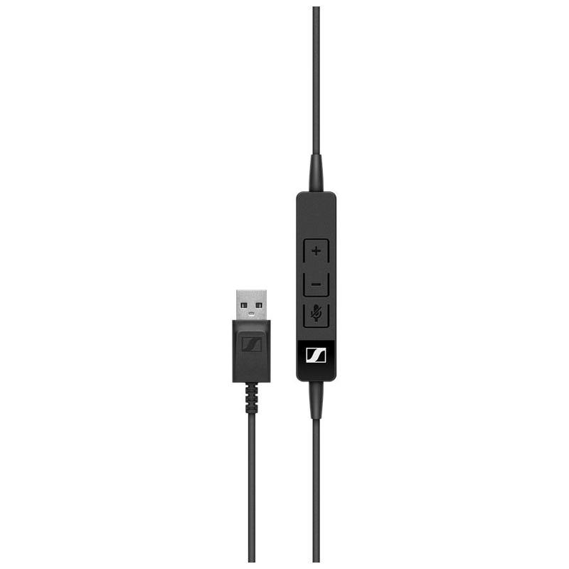 Гарнитура Sennheiser EPOS PC 8.2 USB, для компьютера, накладные, черный 1000446 1000446