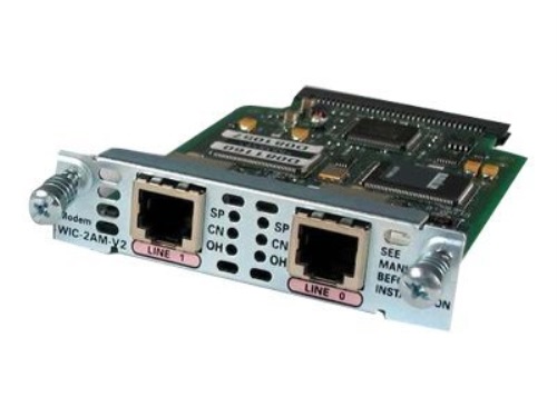 Модуль Cisco WIC-2AM-V2= Two-port Analog Modem Interface Card WIC-2AM-V2=