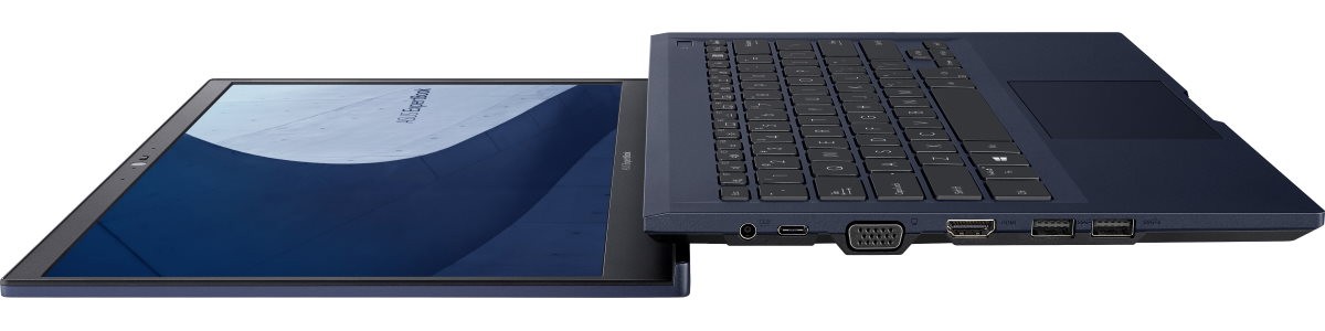 Ноутбук ASUS PRO B1400CEAE-EB0392T Core i5 1135G7/8Gb/256Gb SSD/14.0"FHD IPS (1920x1080)/1 x VGA/1 x HDMI /RG45/1x Thunderbolt 4/WiFi/BT/Cam/Windows 10 Home/1.7Kg/STAR BLACK 90NX0421-M04720 90NX0421-M04720