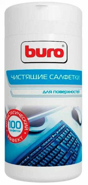 Салфетки Buro  для поверхностей туба 100шт влажные BU-TSURFACE BU-TSURFACE #2