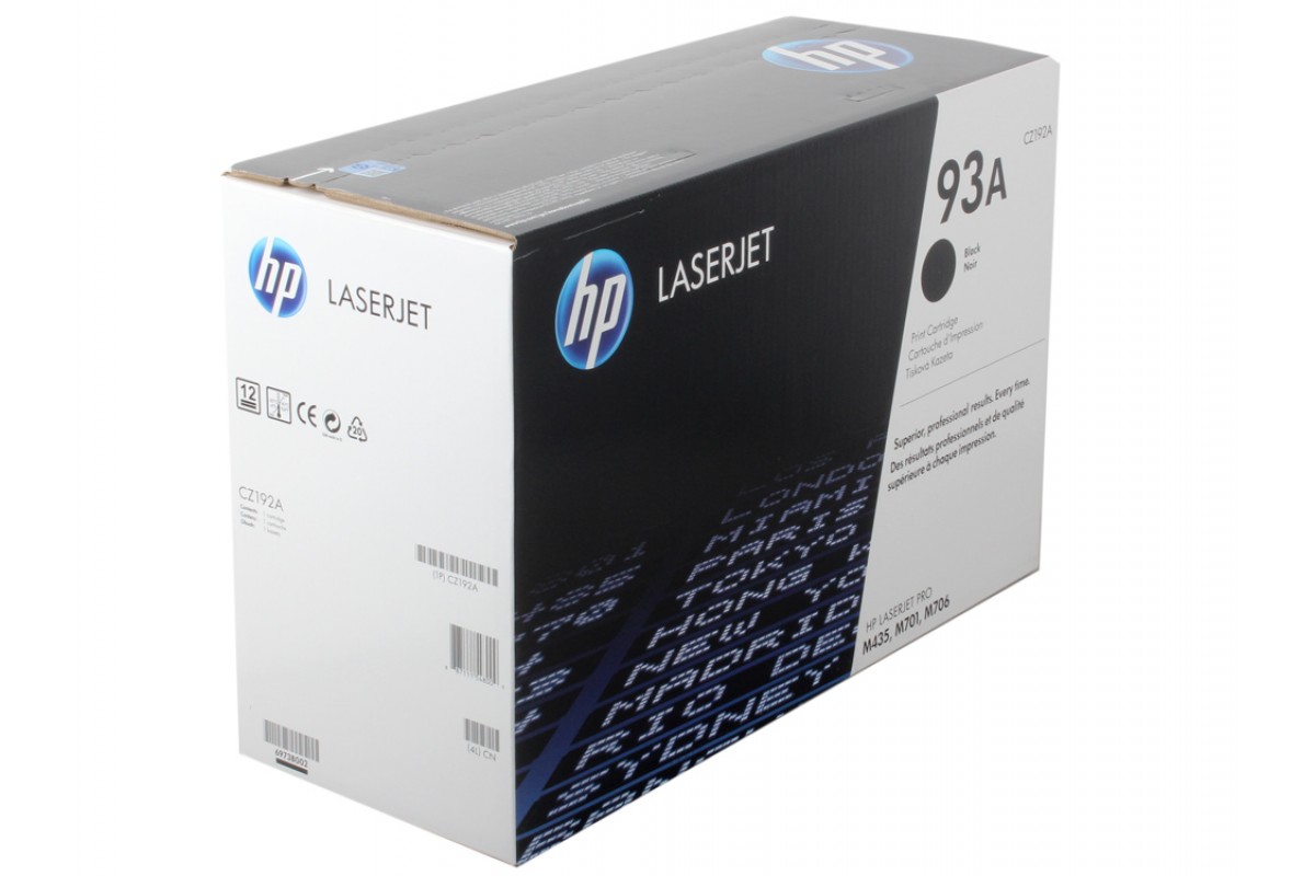 Тонер Картридж HP CZ192A черный HP LaserJet Pro M435nw (12000стр.) 93A CZ192A #5