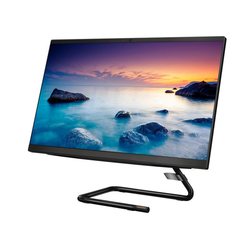 Моноблок Lenovo IdeaCentre AIO A340-24IWL 23.8"(1920x1080 IPS)/Intel Core i5 10210u(1.6Ghz)/4096Mb/256SSDGb/DVDrw/Int:Intel UHD Graphics 620/BT/WiFi/war 1y/5.87kg/black/DOS + Клавиатура, мышь USB F0E800R2RK F0E800R2RK