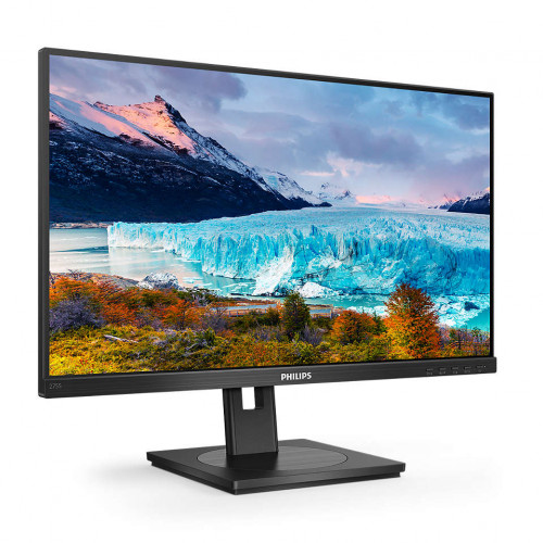 Монитор Philips 27'' 16:9 2560х1440(WQHD) IPS, nonGLARE, 300cd/m2, H178°/V178°, 1000:1, 50M:1, 16.7M, 4ms, DVI, HDMI, DP, Height adj, Tilt, Swivel, Speakers, 3Y, Black 275S1AE (00/01) 275S1AE (00/01) #5