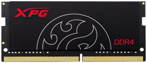 Модуль памяти ADATA 8GB DDR4 2666 SO DIMM HUNTER Black Gaming Memory Non-ECC, CL18, 1.2V, Heat Shield, 1024x8, (775739) RTL AX4S266638G18-SBHT AX4S266638G18-SBHT