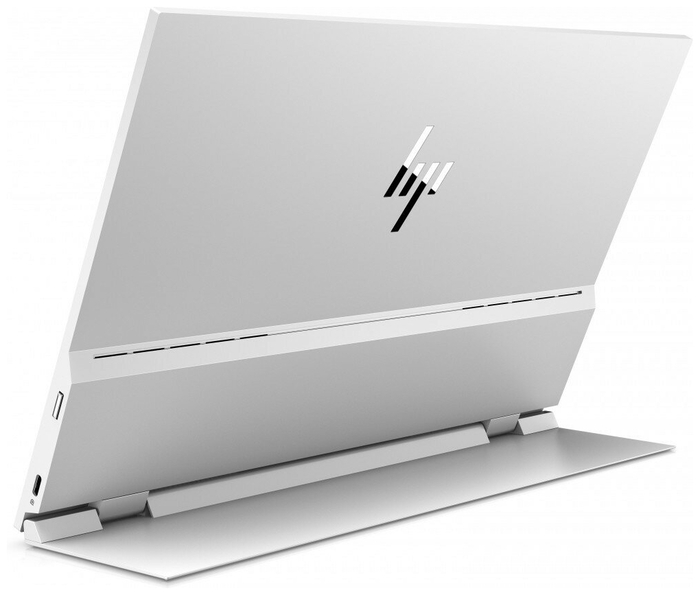 Монитор HP 14" E14 G4 Portable Monitor 1920x1080, 16:9, IPS, 400 cd/m2, 800:1, 5ms, 178°/178°, USB-C, Black&Silver (repl. 3HX46AA) 1B065AA 1B065AA