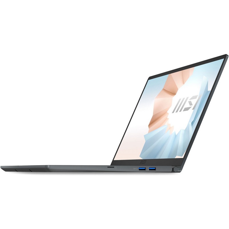 Ноутбук MSI Modern 15 A11SBL-461RU Core i7 1165G7/16Gb/SSD512Gb/NVIDIA GeForce MX450 2Gb/15.6"/IPS/FHD (1920x1080)/Windows 10/dk.grey/WiFi/BT/Cam 9S7-155226-461 9S7-155226-461
